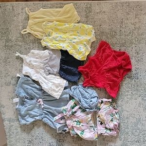 🚨LAST CHANCE 0-3m girl dress romper bundle